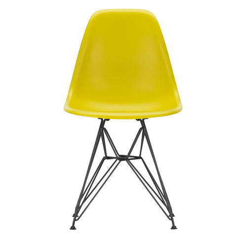 Cadeira Eames DSR em Plástico / Base Preta